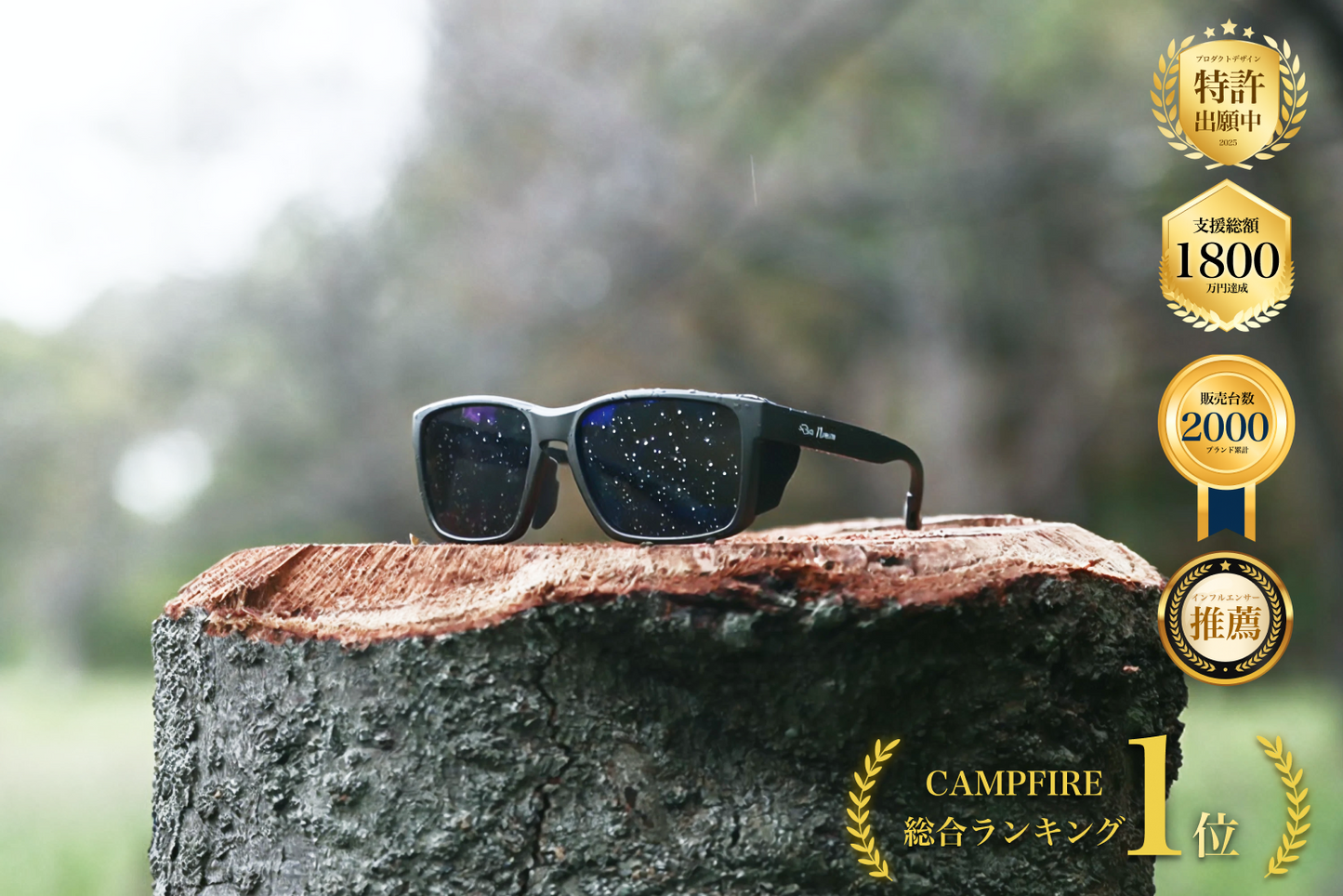 【2025年1月分予約受付】Gillsee | 偏光サングラス Series XL